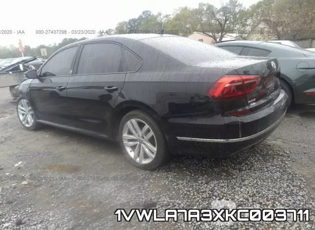 1VWLA7A3XKC003711 фото 4