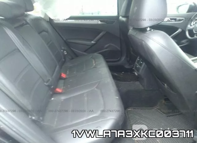1VWLA7A3XKC003711 фото 9