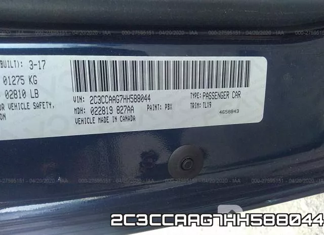 2C3CCAAG7HH588044 фото 10
