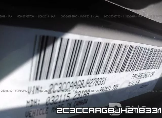 2C3CCAAG8JH278331 фото 10