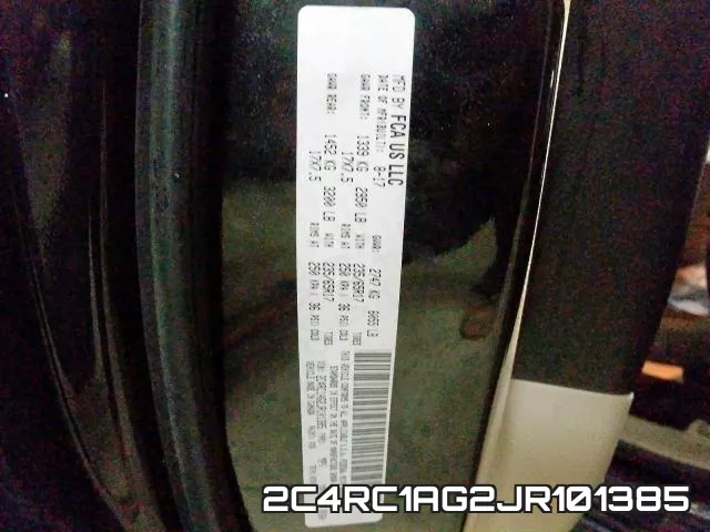 2C4RC1AG2JR101385 фото 2