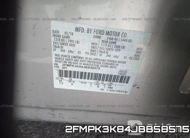 2FMPK3K84JBB58575 фото 10