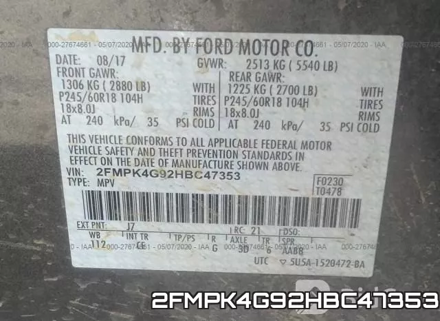 2FMPK4G92HBC47353 фото 10