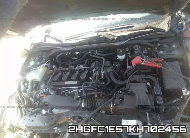 2HGFC1E57KH702456 фото 2