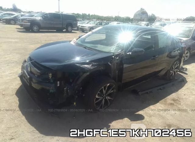 2HGFC1E57KH702456 фото 3