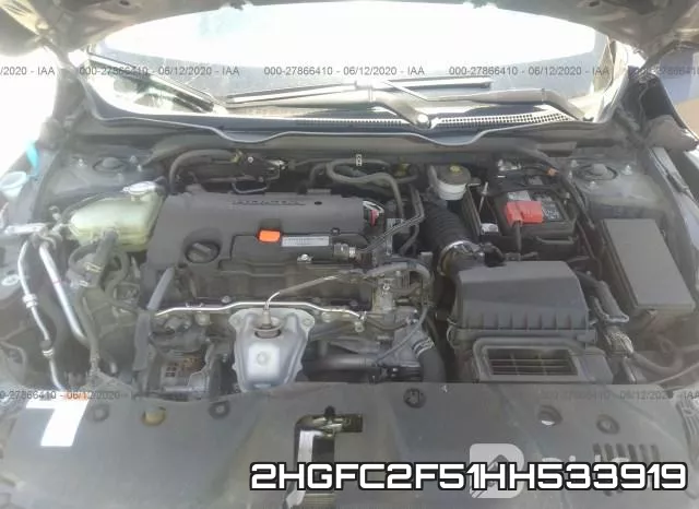 2HGFC2F51HH533919 фото 2