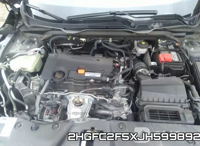 2HGFC2F5XJH599892 фото 2