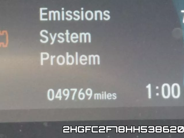 2HGFC2F78HH538620 фото 9