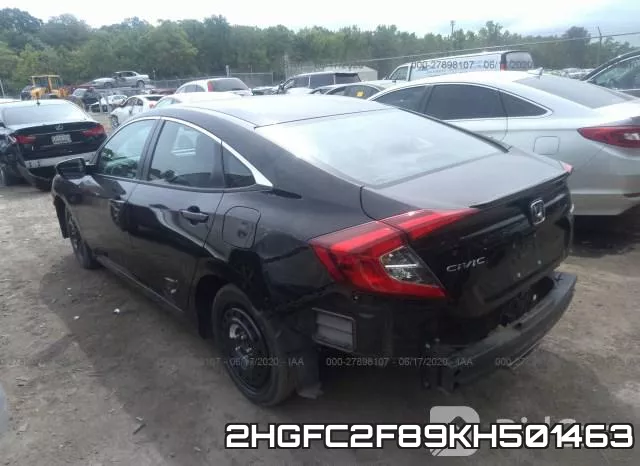2HGFC2F89KH501463 фото 4