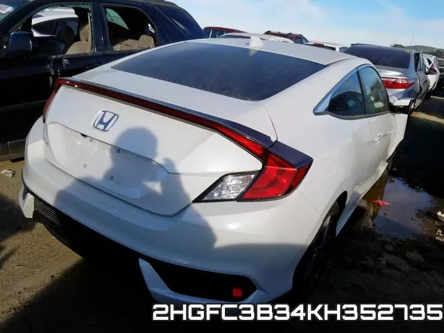 2HGFC3B34KH352735 фото 5