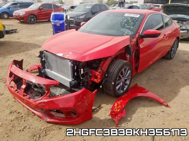2HGFC3B38KH356173 фото 3