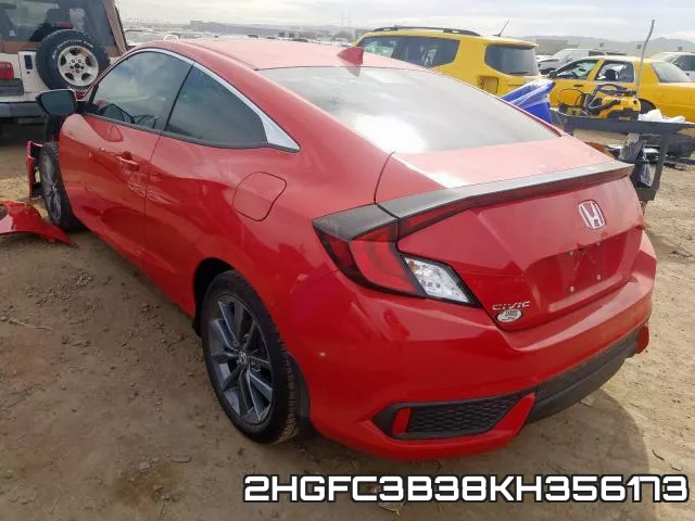 2HGFC3B38KH356173 фото 4