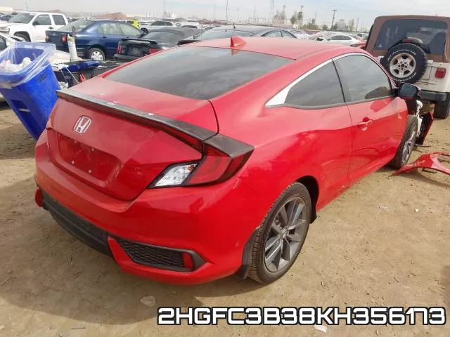 2HGFC3B38KH356173 фото 5