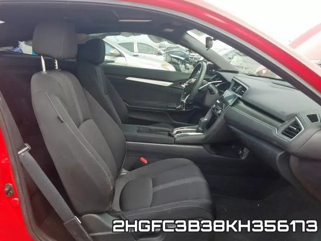 2HGFC3B38KH356173 фото 6