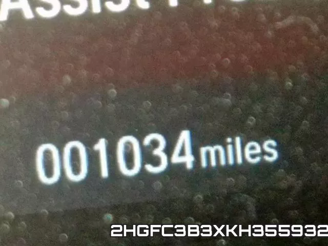 2HGFC3B3XKH355932 фото 9