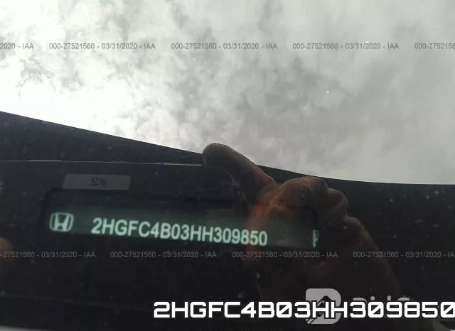 2HGFC4B03HH309850 фото 10
