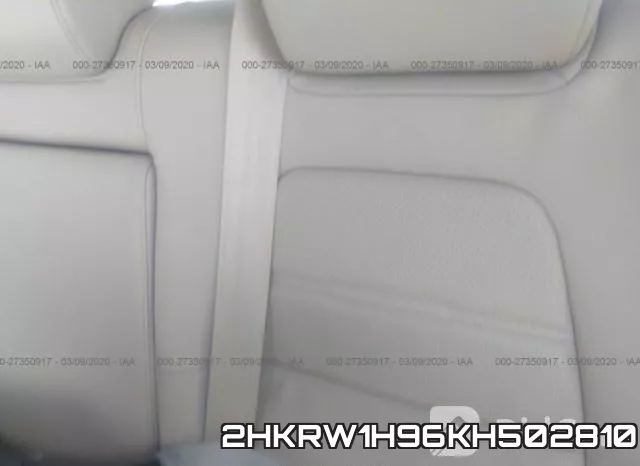 2HKRW1H96KH502810 фото 9
