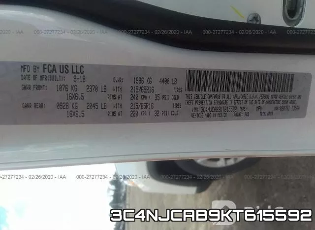 3C4NJCAB9KT615592 фото 10