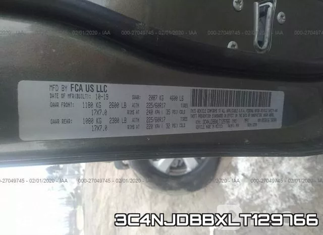 3C4NJDBBXLT129766 фото 10