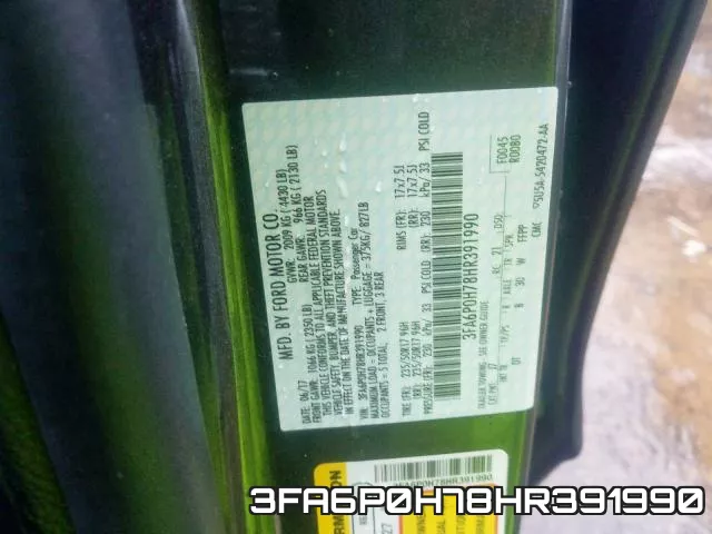 3FA6P0H78HR391990 фото 2