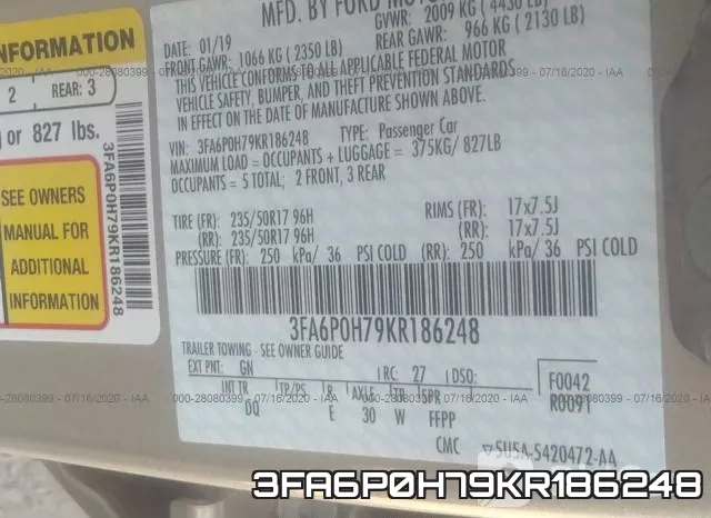 3FA6P0H79KR186248 фото 10