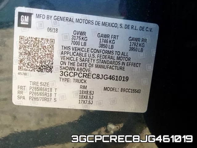 3GCPCREC8JG461019 фото 2