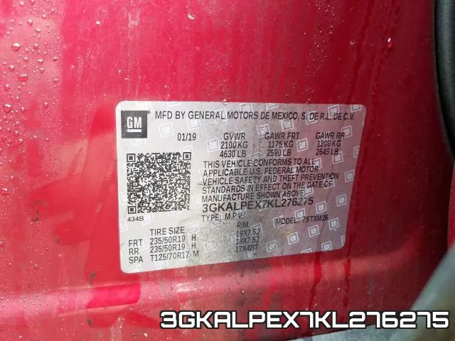 3GKALPEX7KL276275 фото 2