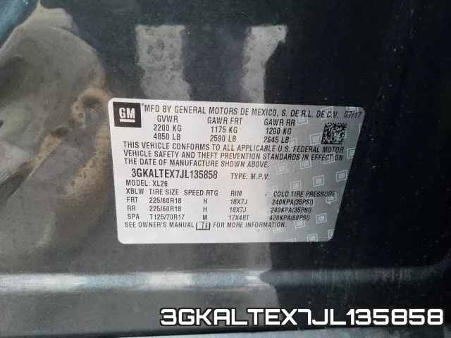 3GKALTEX7JL135858 фото 2