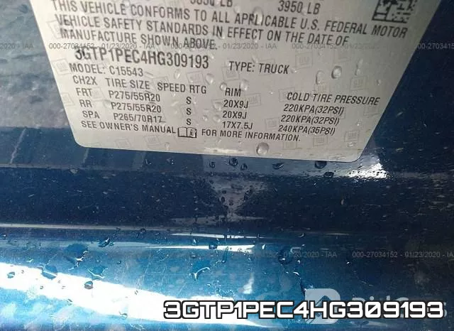 3GTP1PEC4HG309193 фото 10