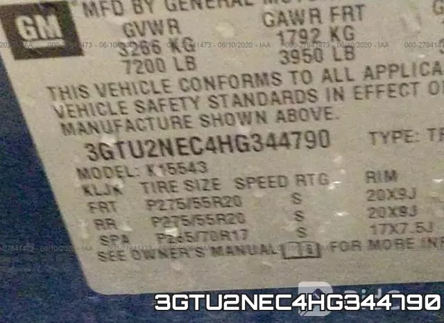 3GTU2NEC4HG344790 фото 10