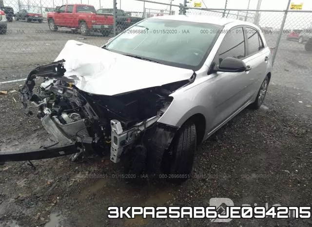 3KPA25AB6JE094275 фото 3