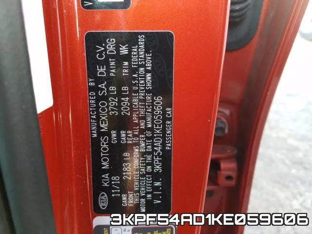 3KPF54AD1KE059606 фото 2