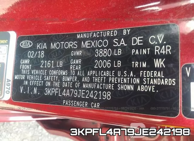 3KPFL4A79JE242198 фото 10