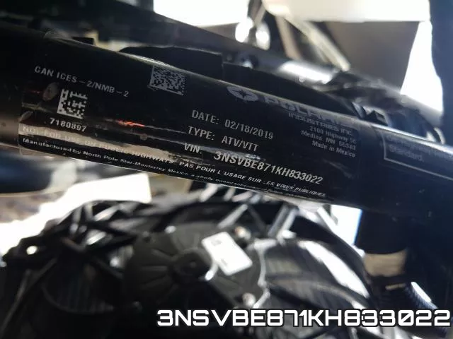 3NSVBE871KH833022 фото 2