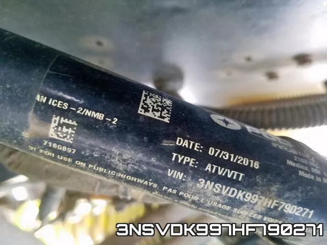 3NSVDK997HF790271 фото 2