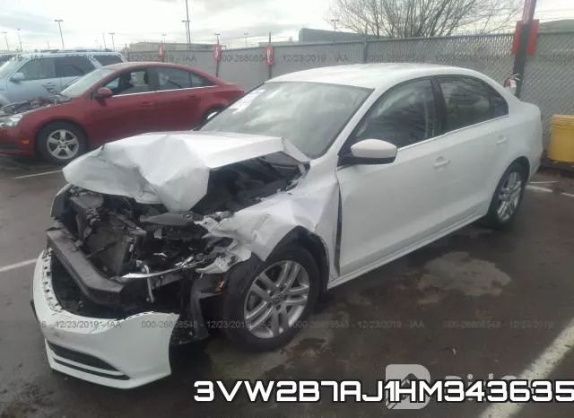 3VW2B7AJ1HM343635 фото 3