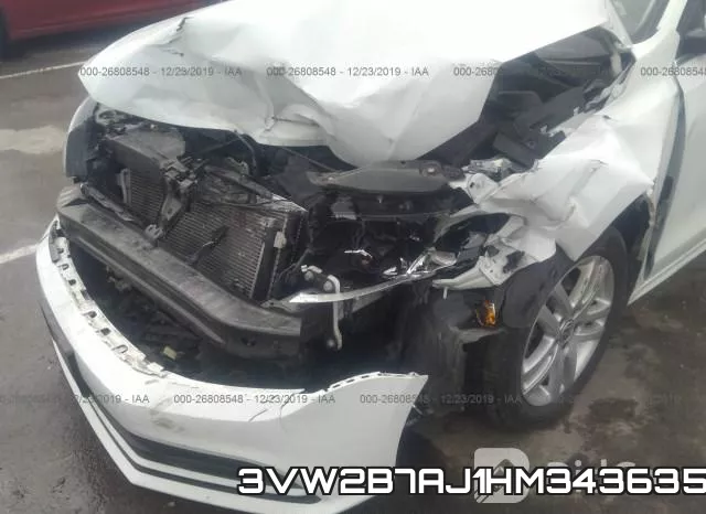 3VW2B7AJ1HM343635 фото 7