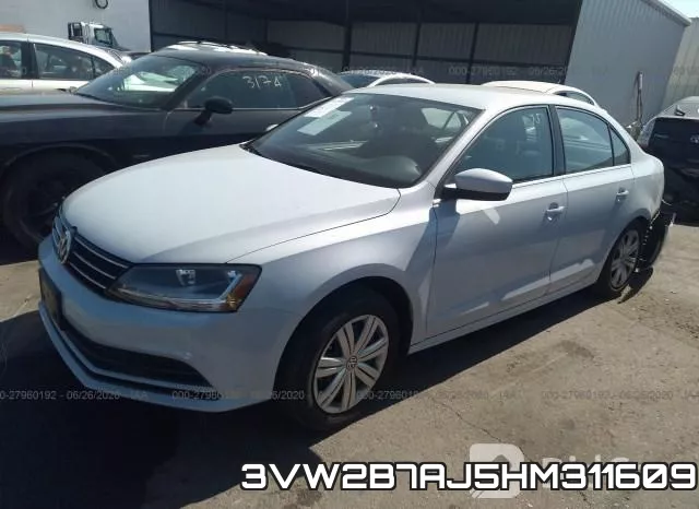 3VW2B7AJ5HM311609 фото 3