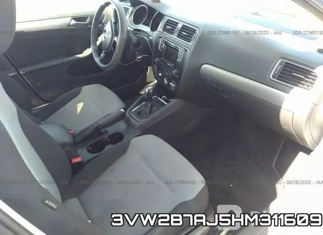 3VW2B7AJ5HM311609 фото 6