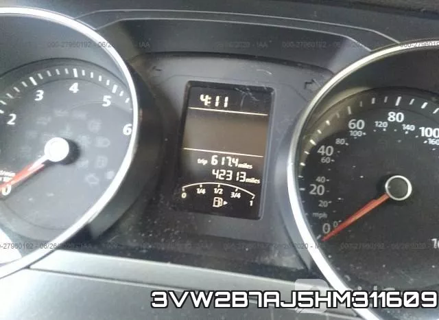 3VW2B7AJ5HM311609 фото 8