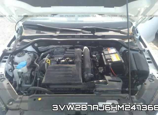 3VW2B7AJ6HM247368 фото 2