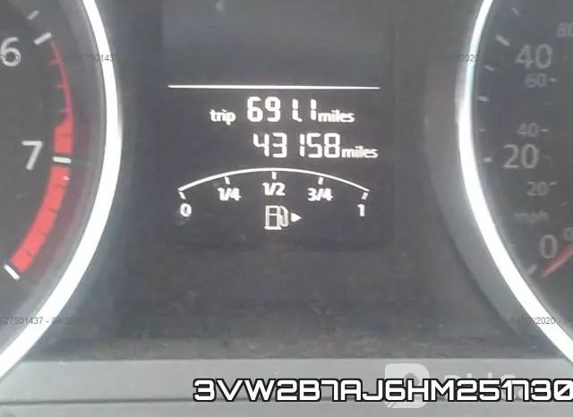 3VW2B7AJ6HM251730 фото 8