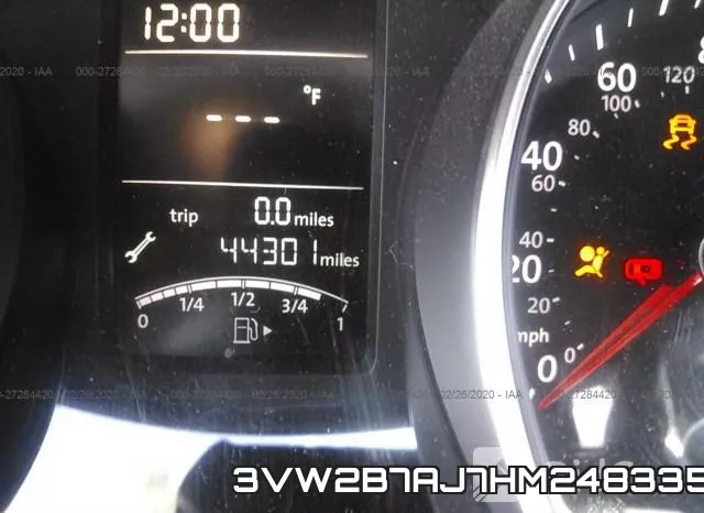 3VW2B7AJ7HM248335 фото 8