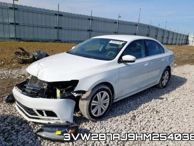 3VW2B7AJ9HM254038 фото 3