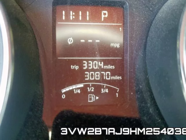 3VW2B7AJ9HM254038 фото 9