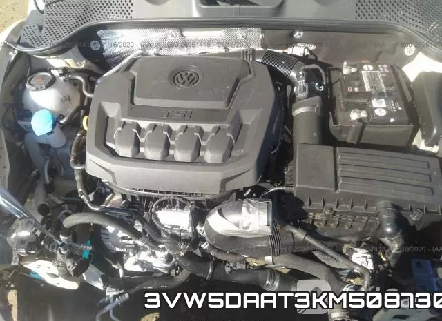 3VW5DAAT3KM508730 фото 2