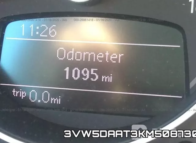 3VW5DAAT3KM508730 фото 8