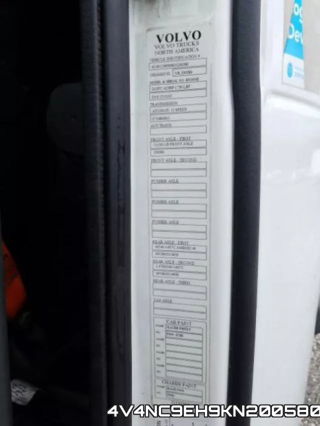 4V4NC9EH9KN200580 фото 2