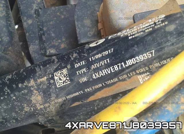 4XARVE871J8039357 фото 2