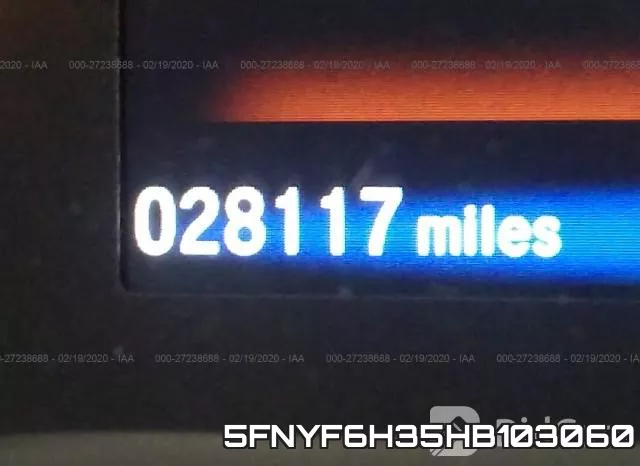 5FNYF6H35HB103060 фото 8